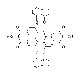 1,6,7,12 - tetra -t -butylphenoxy - N - N' - dioctyl-perylene - 3,4,9,10 - tetracarboxylic dianhydride